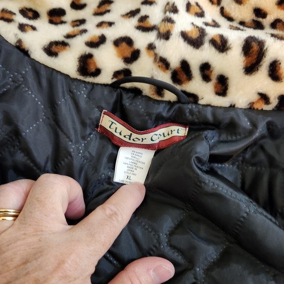 Stylish Leopard Print Teddy Jacket - Picture 8 of 10